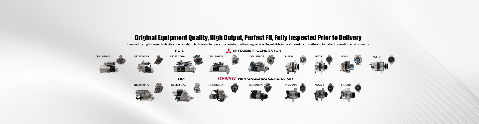 Qualité Moteur de démarreur moteur Usine