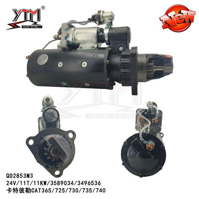 Moteur de démarrage QD2853M3 pour Caterpillar CAT365/725/730/735/740 3589034 3496536