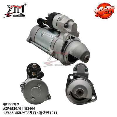 QD1513F9 moteur de démarrage 12V 2,6 kW 9T pour Deutz 1011 AZF6530 01183404