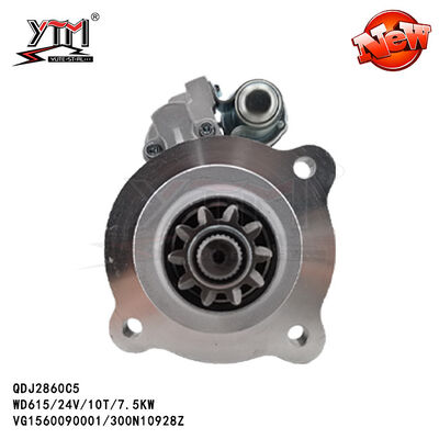 WD615 démarreur de moteur 24V pour Weichai W618 HOWO SINOTRUK ZZ3325N VG1560090001 300N10928Z QDJ2860C5