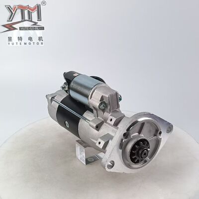 Démarreur 24V 11T pour nouvelle pelle Hollard E160 4D34 6D34 ME049303 M8T87171 M008T87171 B220502000004 18539 VAME049303