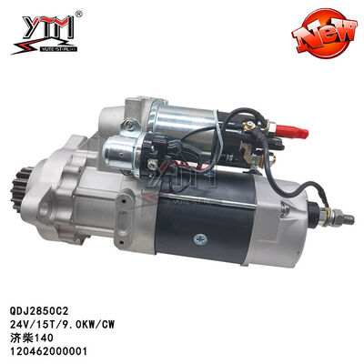 VENTE CHAUDE du MOTEUR QDJ2850C2 YTM du DÉMARREUR 120462000001 de JICHAI140 24V 15T 9.0KW