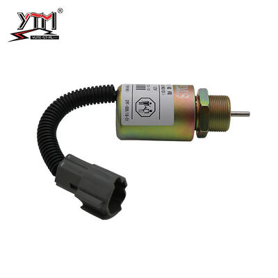 Solénoïde SA-3725-12 1751ES 30A87-10044 PJ7415747 d'arrêt des accessoires 12V  d'excavatrice